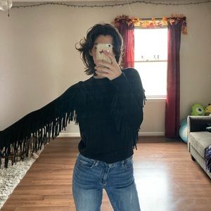 Ralph Lauren Fringe Sweater